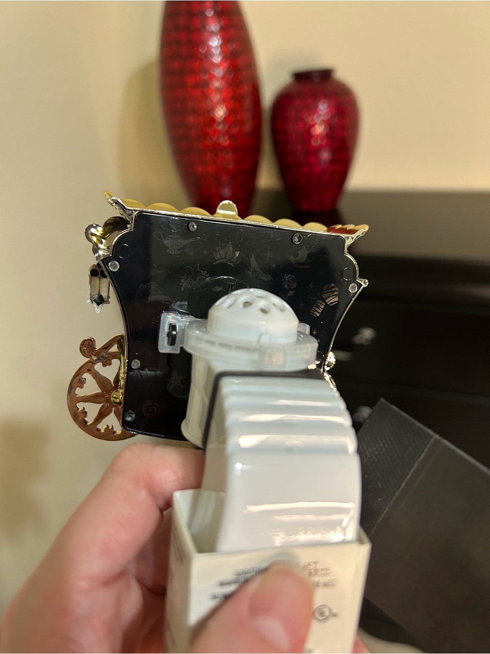 Bath & Body Works Disney Princess Carriage Projector Nightlight Wallflower Plug - Picture 7 of 17